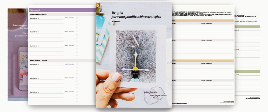 Descarga el workbook gratuito de Cómo hacer un balance de año real y establecer objetivos estratégicos