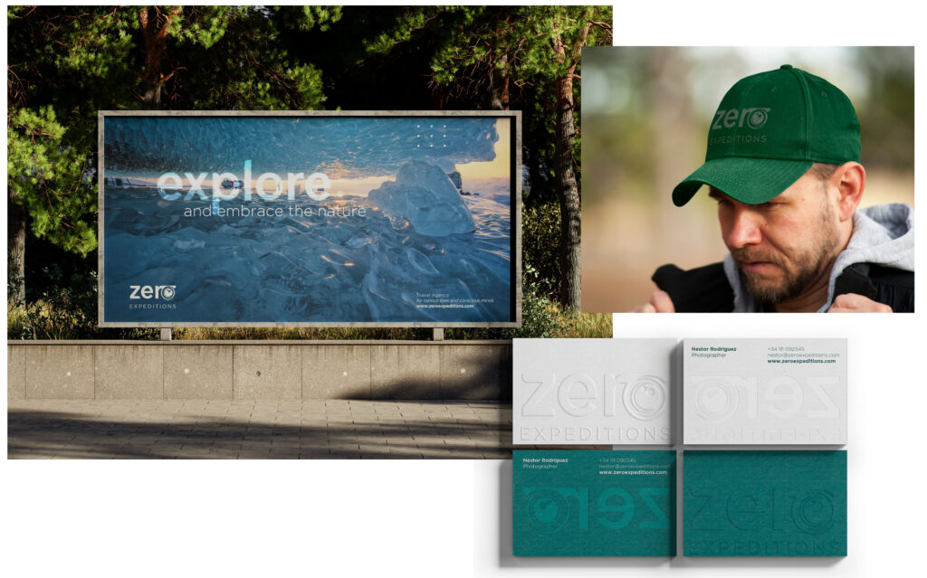 Desarrollo de identidad visual y sistema gráfico para la marca Zero Expedition