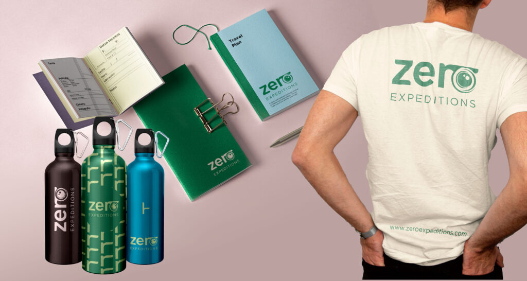 Branding integral para Zero expeditions