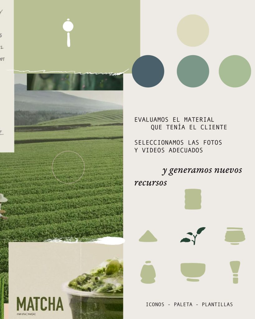 creación de contenido audiovisual para marca de té japonés