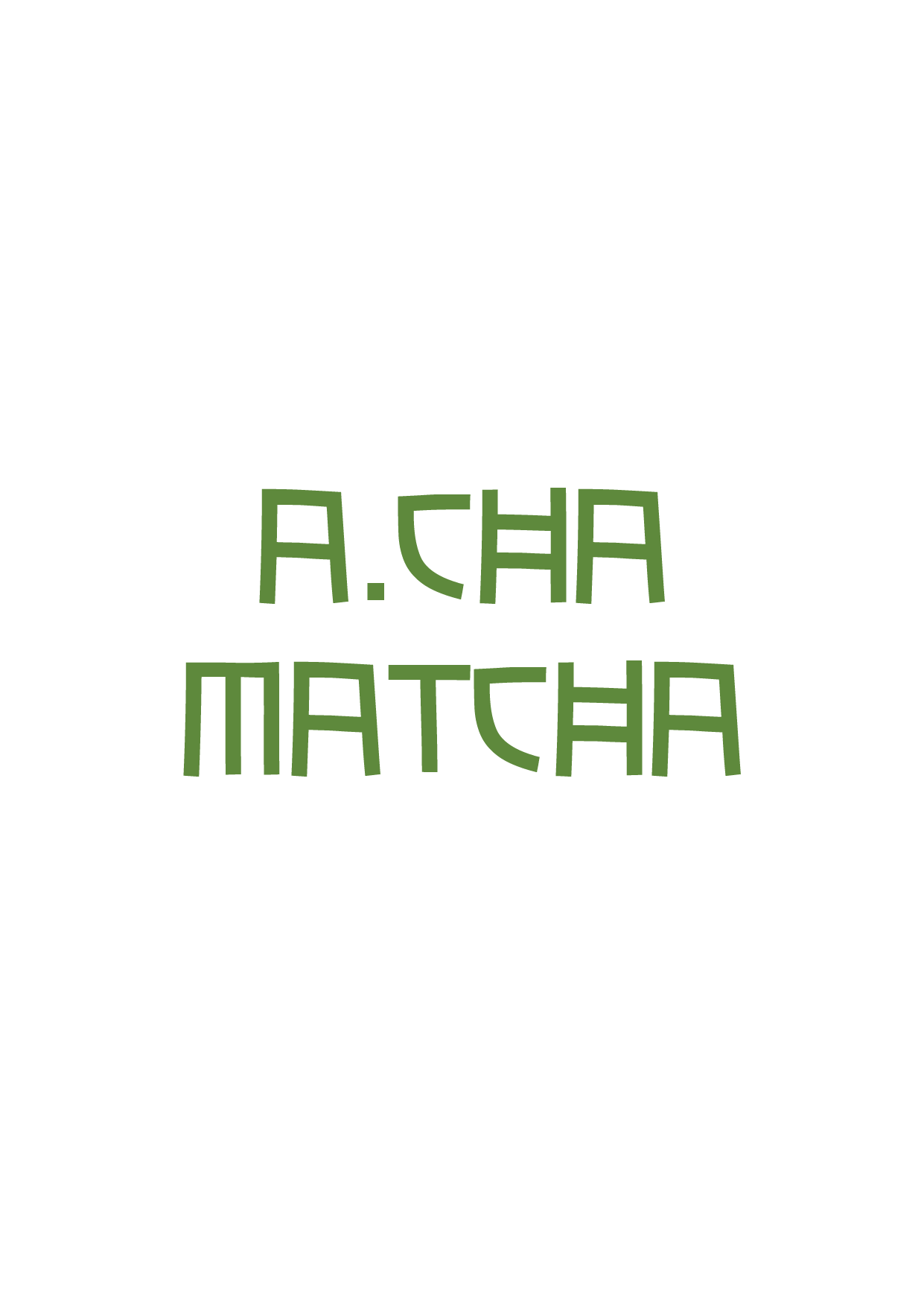 Logo A.cha matcha