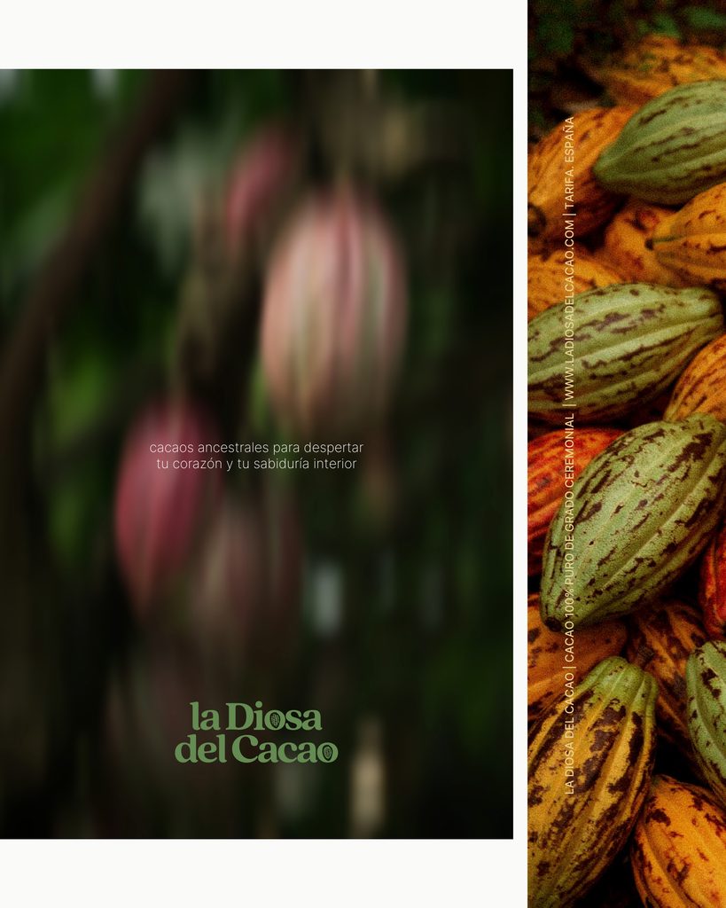 Aplicaciones editoriales La Diosa del Cacao