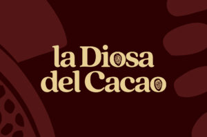 Isologo de La diosa del Cacao